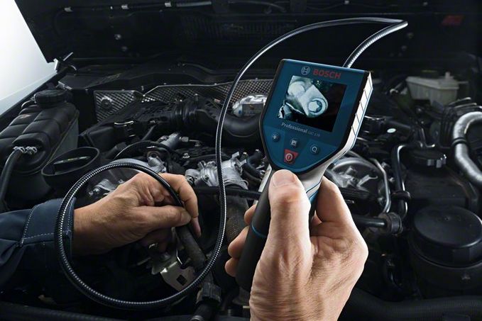 Видеоскоп Bosch GIC 120, использование